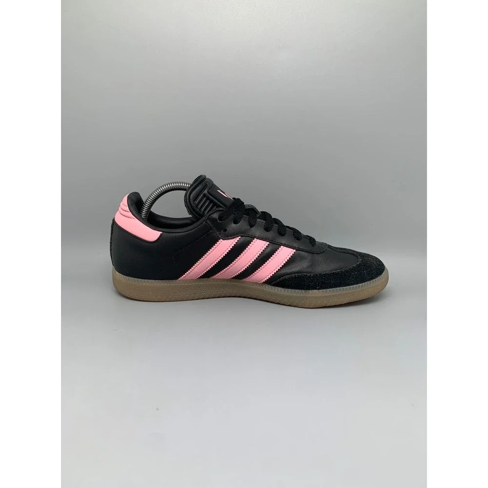 Adidas Samba Messi Inter Miami Black Pink Soccer‎ Shoes IH8158 Men's Sz 9